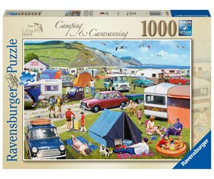 Puslespill - Ravensburger Camping & Caravanning 1000p - 10216763