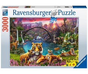 Puslespill - Ravensburger Tiger In Paradise Lagune 3000p - 10216719