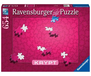 Puslespill - Ravensburger Krypt Pink 654p - 10216564