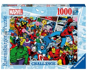 Puslespill - Ravensburger Challenge Marvel 1000p - 10216562