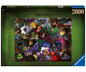 Puslespill - Ravensburger Disney Villainous: All Villains 1000pcs - 10216506