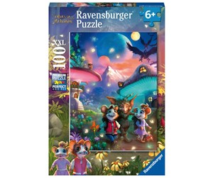 Puslespill - Ravensburger Musse & Helium: The Enchanting Mushroom Town 100p - 10113276