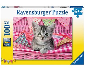 Puslespill - Ravensburger Cute kitty 100p - 10112985