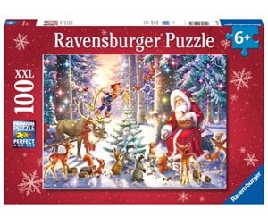 Puslespill - Ravensburger Christmas In The Forest 100p - 10112937