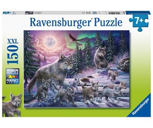 Puslespill - Ravensburger Northern Wolves 150p - 10112908