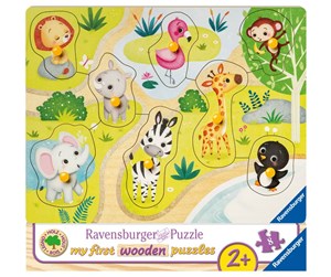 Puslespill - Ravensburger Zoo Animals 8p - 10103687