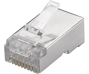 Nettverkskabel - RJ45 plug CAT 6 STP shielded (10 pack) - 4040849938290