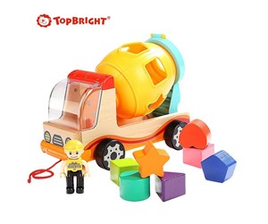 Treleker - TOPBRIGHT Mixer Truck with Shape Sorter - 120308