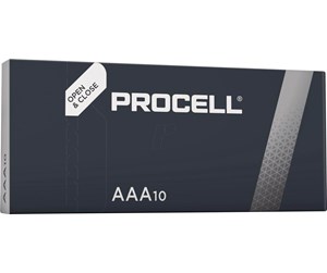 Batteri - DURACELL Procell AAA 10 Pack - 5000394123595