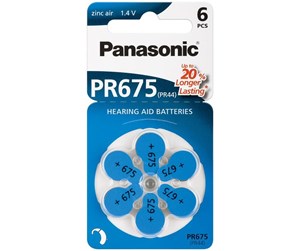 Batteri - Panasonic PR44V675/PR44 (PR675)PR675 - 5410853057048