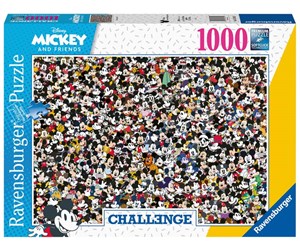 Puslespill - Ravensburger Challenge Mickey 1000p - 10216744