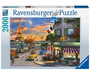 Puslespill - Ravensburger Paris Sunset 2000 pcs - 10216716