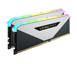 RAM - Corsair Vengeance RGB RT DDR4-3200 - 16GB - CL16 - Dual Channel (2 pcs) - AMD Optimized - Svart med RGB - CMN16GX4M2Z3200C16W