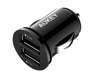 Mobil - Adaptere og ladere - Aukey CC-S1 car power adapter - USB - 24 Watt - CC-S1