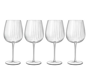 Servering & Servise - Luigi Bormioli Gin & tonic glass burgundy Optica 75 cl 4 pcs. - 24702