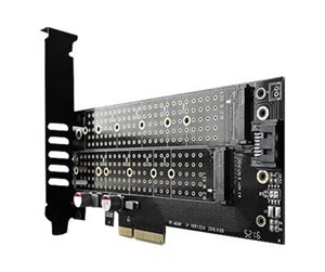 Kontroller - AXAGON PCEM2-D - storage controller - M.2 NVMe Card / SATA 6Gb/s - PCIe 3.0 x4 - PCEM2-D