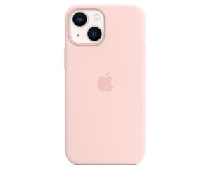 Mobil - Deksel og etui - Apple iPhone 13 mini Silicone Case with MagSafe - Chalk Pink - MM203ZM/A