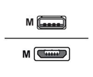 USB - Jabra - USB-C cable - USB to Micro-USB Type B - 14201-61