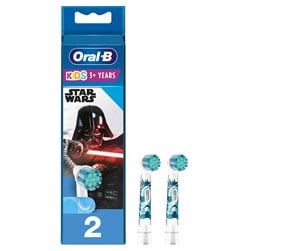 Elektrisk tannbørste - Oral-B Børstehoder Kids 2 Tannbørstehoder For Elektrisk Tannbørste, Med Karakterer Fra Star Wars - 4210201387886