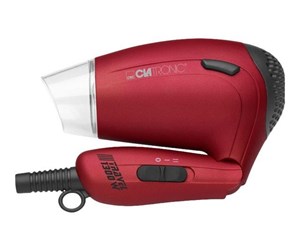 Hårføner - Clatronic Hårføner HTD 3429 - hairdryer - red - 1300 W - HTD 3429 CZERWONA