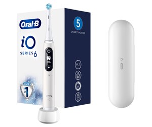 Elektrisk tannbørste - Oral-B Elektrisk tannbørste iO6 White - 4210201377665