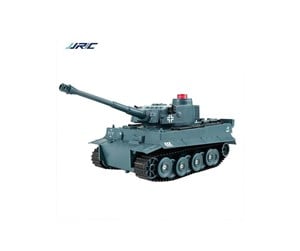 Fjernstyrt - JJRC Remote Controlled Battle Tank - Grey - JJQ85