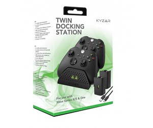 Spill - Tilbehør - Kyzar Twin Docking Station for Xbox Series X/S - Accessories for game console - Microsoft Xbox One - 5031300055709