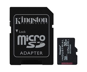 Minnekort - Kingston Industrial microSD/SD - 100MB/s - 32GB - SDCIT2/32GB