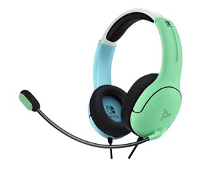 Spill - Tilbehør - PDP LVL40 Wired Stereo Gaming Headset: Aloha Blue & Green - Headset - Nintendo Switch - 708056068035