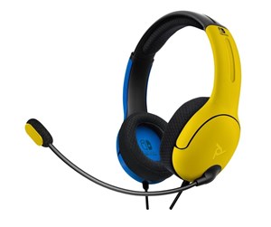 Spill - Tilbehør - PDP LVL40 Wired Stereo Gaming Headset: Wildcat Yellow & Blue - Headset - Nintendo Switch - 708056068066