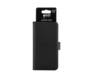 Mobil - Deksel og etui - GEAR Wallet With 3 Cards Black - 599777