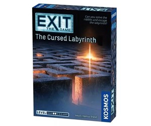 Brettspill & Puslespill - Kosmos EXIT 16: The Cursed Labyrinth (ENG) - KOS1595