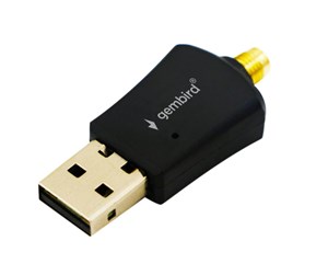 Nettverksadapter - Gembird High power USB WiFi adapter - WiFi 4 / 300Mbps - WNP-UA300P-02