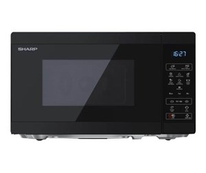 Mikrobølgeovn - Sharp YC-MS02E-B - microwave oven - freestanding - black - YC-MS02E-B