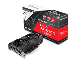 Grafikkort - Sapphire Radeon RX 6600 Pulse - 8GB GDDR6 RAM - Grafikkort - 11310-01-20G