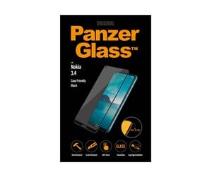 Mobil - Beskyttelsesglass - PanzerGlass Nokia 3.4 Case Friendly - Black - PANZER6782