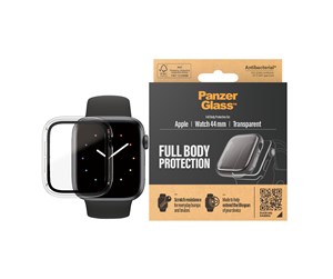 Smartklokke - Tilbehør - PanzerGlass Screen Protector Full Body Apple watch 4 | 5 | 6 | SE 44mm | Transparent - PANZER3643