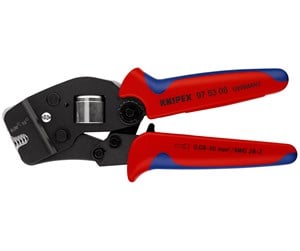 Håndverktøy - KNIPEX Selvjusterende presstenger for endehylser, For front mating - 97 53 08 SB