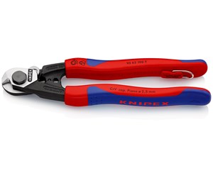 Verktøy - KNIPEX Wiresakser, smidd - 95 62 190 T BK