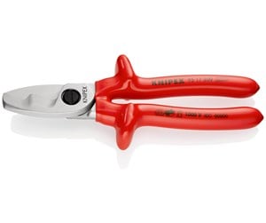 Verktøy - KNIPEX Kabelsakser, med dobbelskjær - 95 17 200