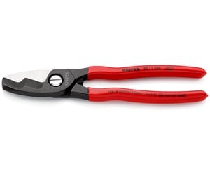 Verktøy - KNIPEX Kabelsakser, med dobbelskjær - 95 11 200