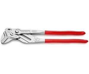 Verktøy for rørleggerarbeid - KNIPEX Parallelltang XL, Tang og fastnøkkel i ett verktøy - 86 03 400