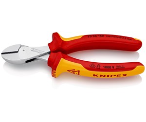 Håndverktøy - KNIPEX X-Cut®, Kompakt-sideavbitere, høy utveksling - 73 06 160