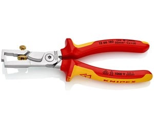 Verktøy - KNIPEX StriX®, Avisoleringstang med kabelsaks - 13 66 180 SB