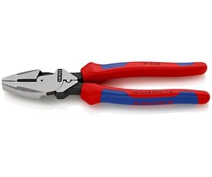 Verktøy - KNIPEX Kraft-kombinasjonstenger "Lineman's Pliers", amerikansk modell - 09 12 240 SB