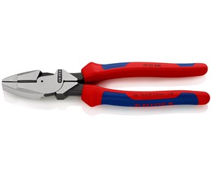 Verktøy - KNIPEX Kraft-kombinasjonstenger "Lineman's Pliers", amerikansk modell - 09 02 240 SB