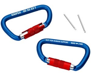 Verktøy - KNIPEX Karabinrok - 00 50 03 T BK