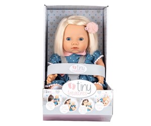 Dukker, Bamser & Utstyr - Tiny Treasures Electronic Giggle doll - LIN30266