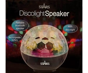 Musikk - Stars Disco Ball w/ Bluetooth speaker - 80064