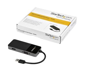 Skjermkabel - StarTech.com USB32HDVGA - USB32HDVGA